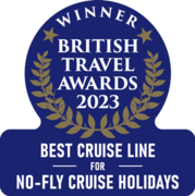 British Travel Awards 2023 - "Best cruise line for no-fly cruises"