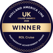 Holland America Line UK Cruise Awards - ROL Cruise Winner