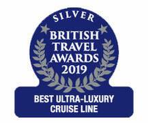 British Travel Awards 2019 - Celebrity Cruises "Best Ultra-Luxury Cruise Line" Silver Award