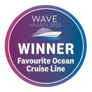 Wave Awards 2023 - "Winner of Favourite Ocean Cruise Line"