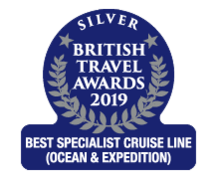 British Travel Awards 2019 - Cunard "Best Specialist Cruise Line" Silver Award