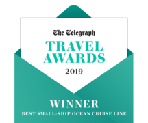 The Telegraph Travel Awards 2019 - Seabourn "Best Small-Ship Ocean Cruise Line"