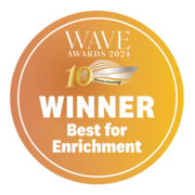 Wave Awards 2024 - Winner Best for Enrichment, Cunar