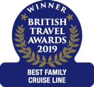 British Travel Awards 2019 - P&O Cruises "Best Family Cruise Line" Winner