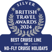 British Travel Awards Silver - Best Cruise Line for No-Fly