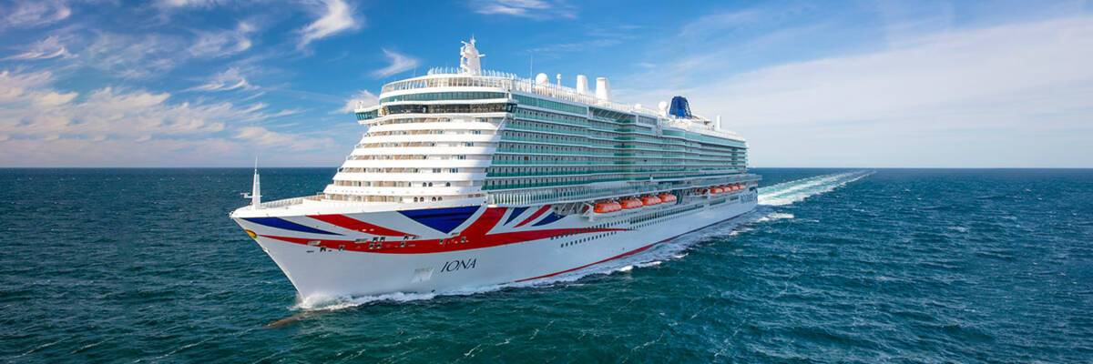 p&o cruises ship capacity