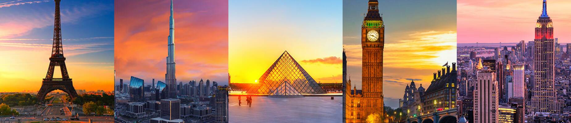 The world’s most photographed landmarks