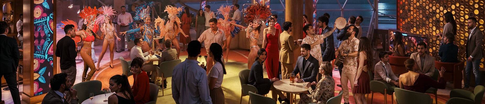 The Bazaar onboard Celebrity Xcel