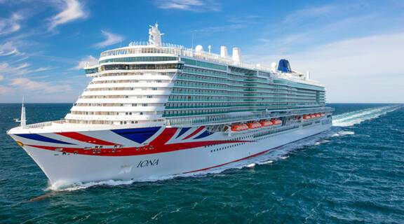 P&O Cruises ships by size | ROL Cruise Blog