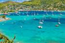 A panoramic view of Bequia Island