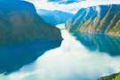 A panoramic view of Sognefjord