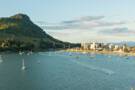 A panoramic view of Tauranga