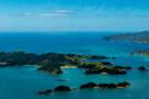 Aerial view of the Bay of Islands