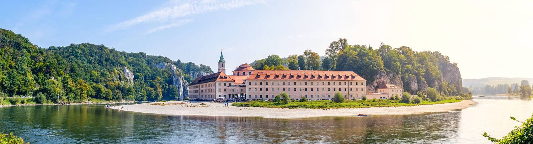 A panoramic view of Kelheim