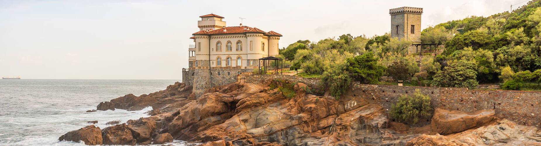 A panoramic view of Livorno