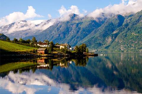 View of Hardangerfjord