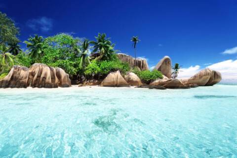 La Digue island, Seychelles