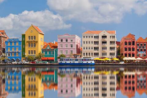 A panoramic view of Willemstad