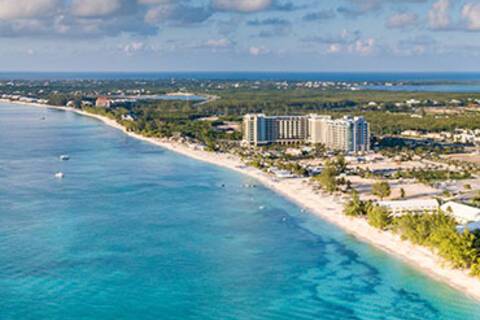 A panoramic view of the Cayman Islands