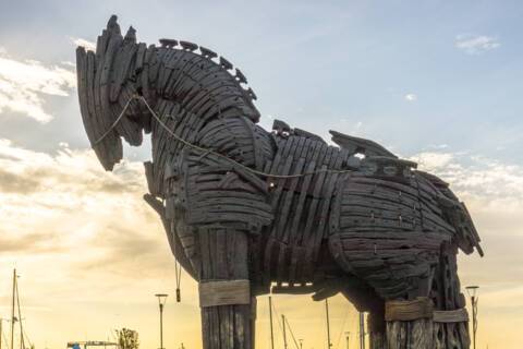 Canakkale, Turkey Trojan Horse