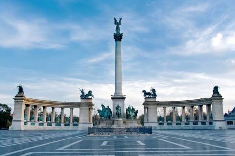 Heroes Square, Budapest, Hungary