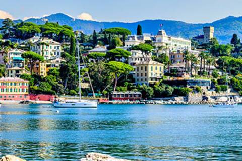 A panoramic view of Santa Margherita