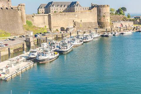 Panoramic view of Brest