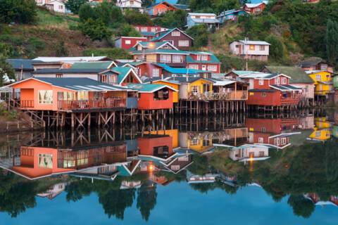 Castro, Chiloe Island, Chile