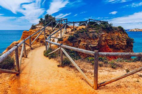 A trail in Portimao