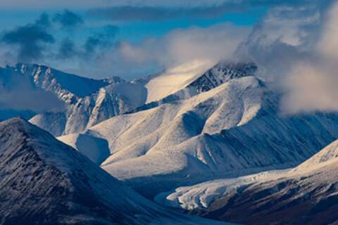 A panoramic view of Pond Inlet