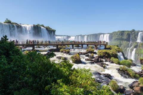 ★Iguazú Falls – Brazilian Falls side★