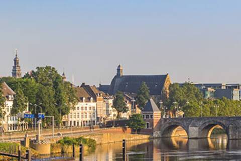 A panoramic view of Maastricht