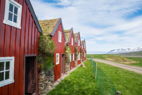 Old farm in Vopnafjordur, Iceland