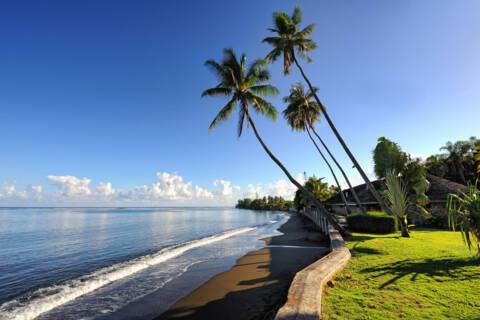 Overnight hotel stay in Papeete, Tahiti, French Polynesia