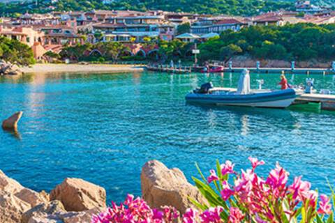 A panoramic view of Olbia