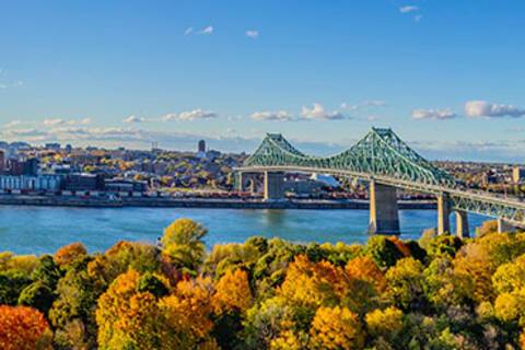 A panoramic view of Quebec