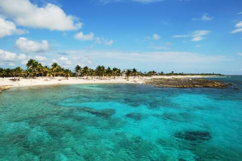 Mexico, Costa Maya beach