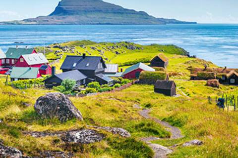 Panoramic view from Torshavn