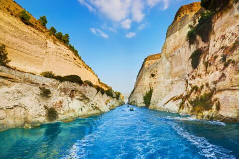 Corinth Canal, Greece