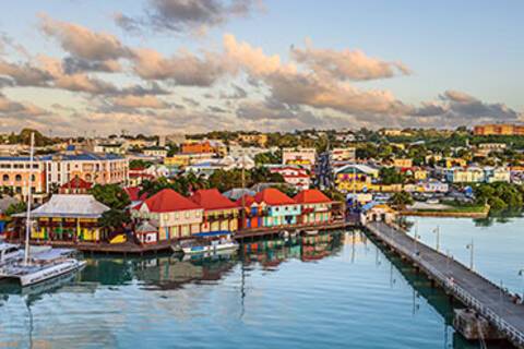 A panoramic view of St. John's