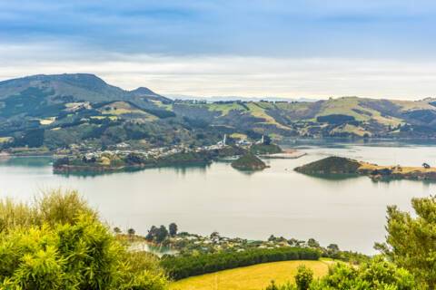 Port Chalmers, Dunedin, New Zealand