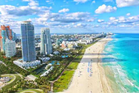 Overnight pre-cruise hotel stay in Miami, Florida, USA