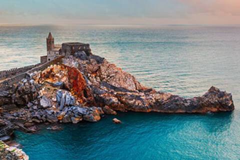 A panoramic view of Portovenere