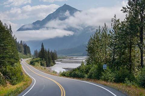 A panoramic view of Seward