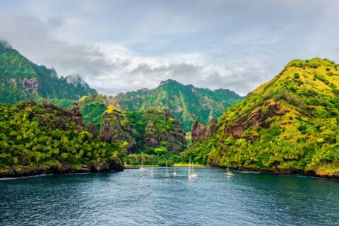 Hanavave, Fatu Hiva, French Polynesia