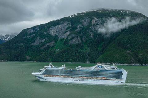 Crown Princess in Haines