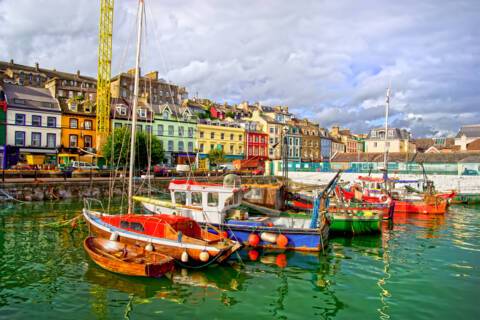 Cobh Harbour in Cork