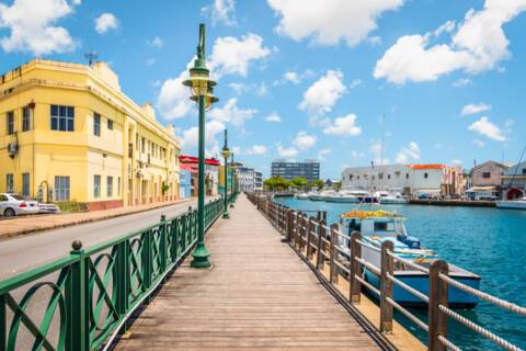 Overnight hotel stay in Bridgetown, Barbados