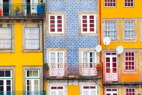 Ribeira, the old town of Porto