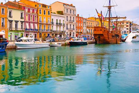 Panoramic view of Sete